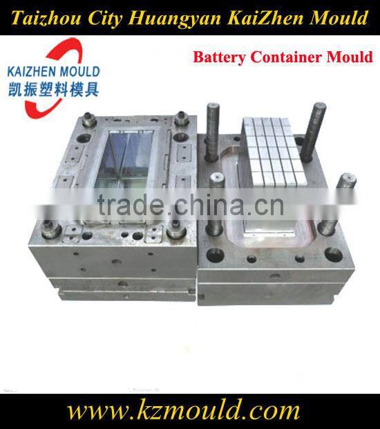 2015 high precise hot runner plastic battery container mould in Huangyan