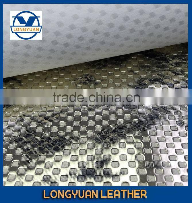 Wholesale Faux Leather Upholstery Fabric Women Shoes Material