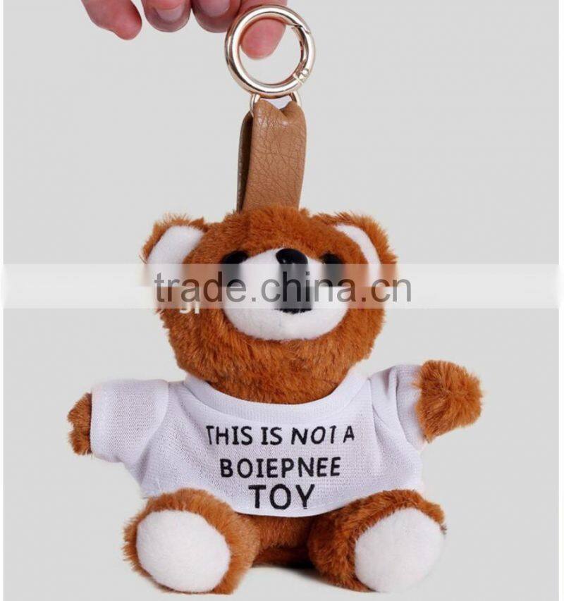 Mini Teddy Bears Birthday Gift Power Bank Plush Phone Charger