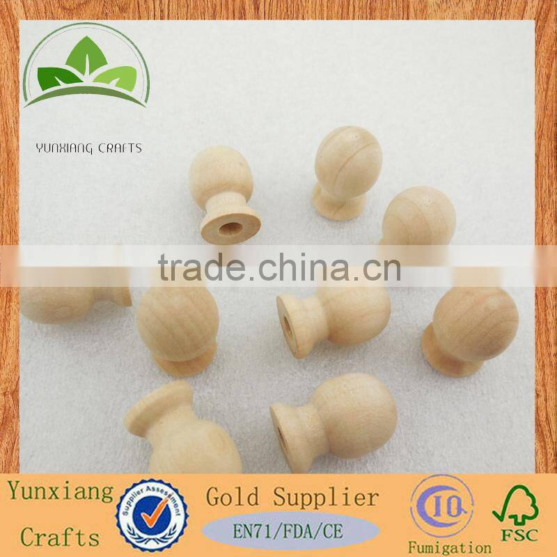 wooden drawer knob / wooden knob handle / wooden cabinet knob