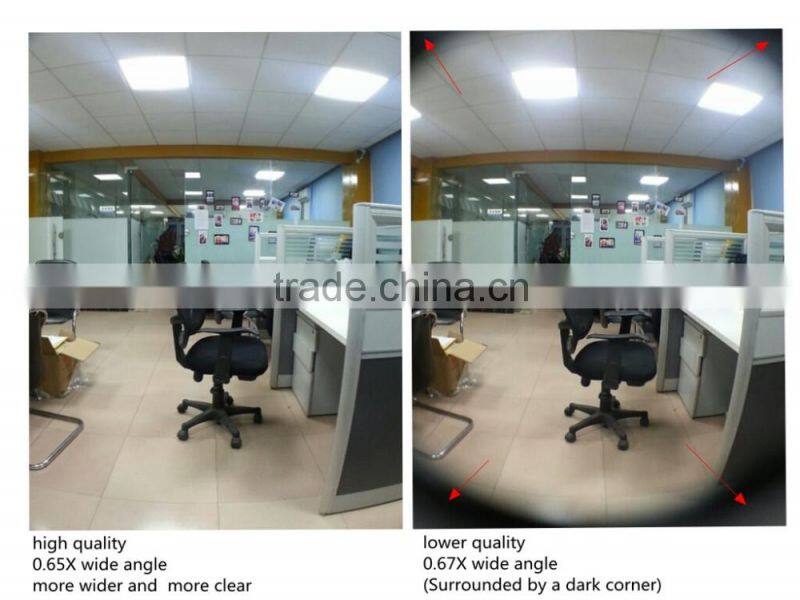 High Quality Phone Accessary Optical Glass / ABS Clip Universal 8X Telephoto Lens