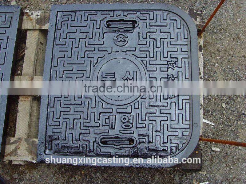 ductile iron manhole covers with different size and type cast iron heavy duty manhole covers sizes for sale