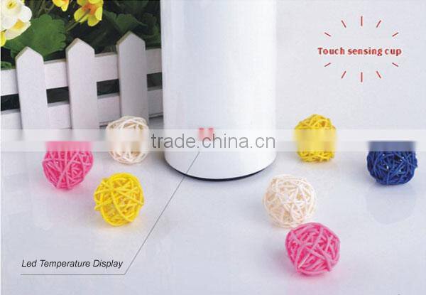 2016 Promotional gift Creative touch temperature sensitive color changing glass cup