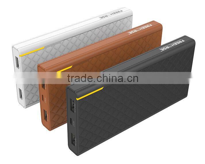 desktop polymer solar power bank 8000mah