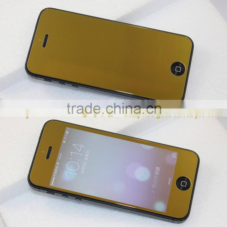 Hot blue film mobile phone accessory for iphone 5s screen cover glass protector