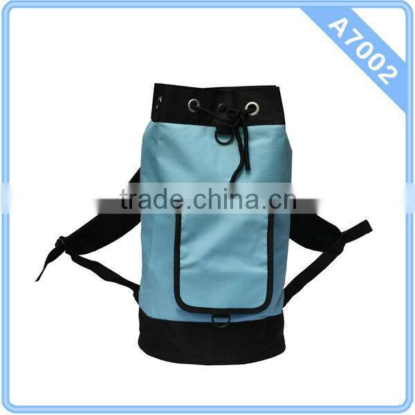 2015 Favorit Nautical Canvas Drawstring Backpack