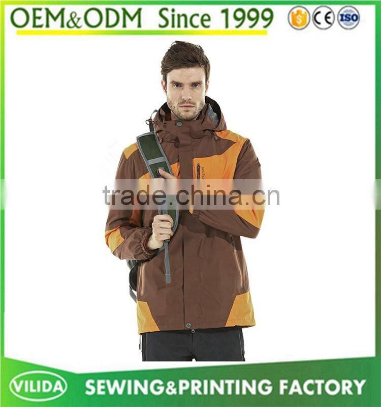 Custom high quality outdoor sport jacket waterproof coat windproof jacket