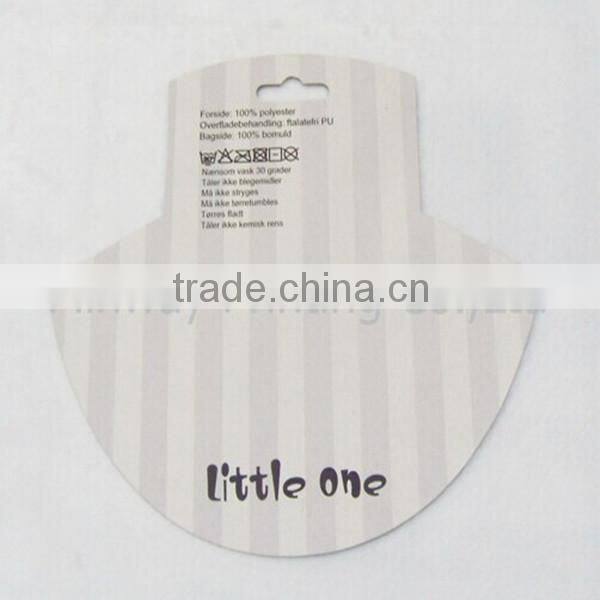 Cheapest price for paper garment hang tag with string