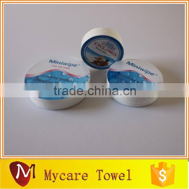 China manufacturer magic bath towel compressed hand towel