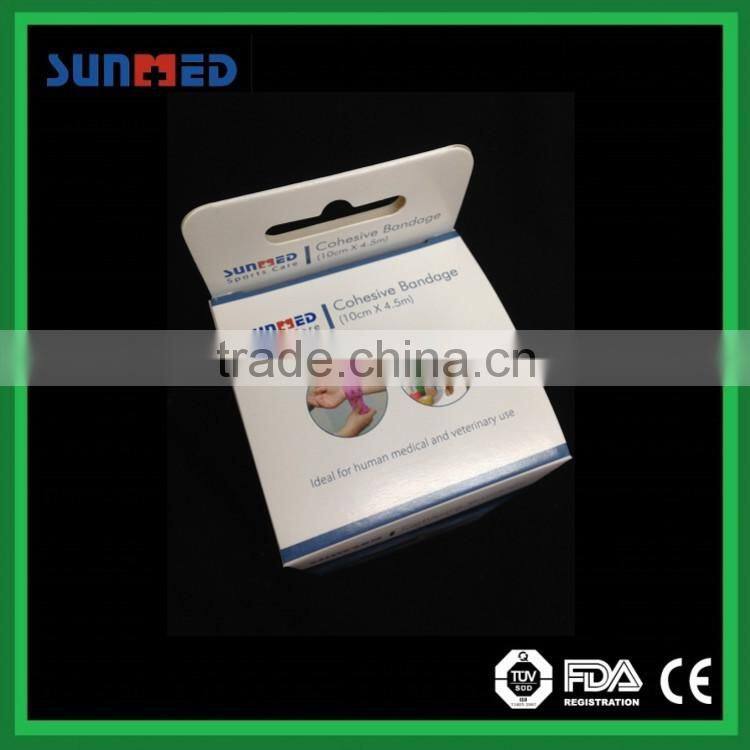 PBT conforming gauze cohesive bandage