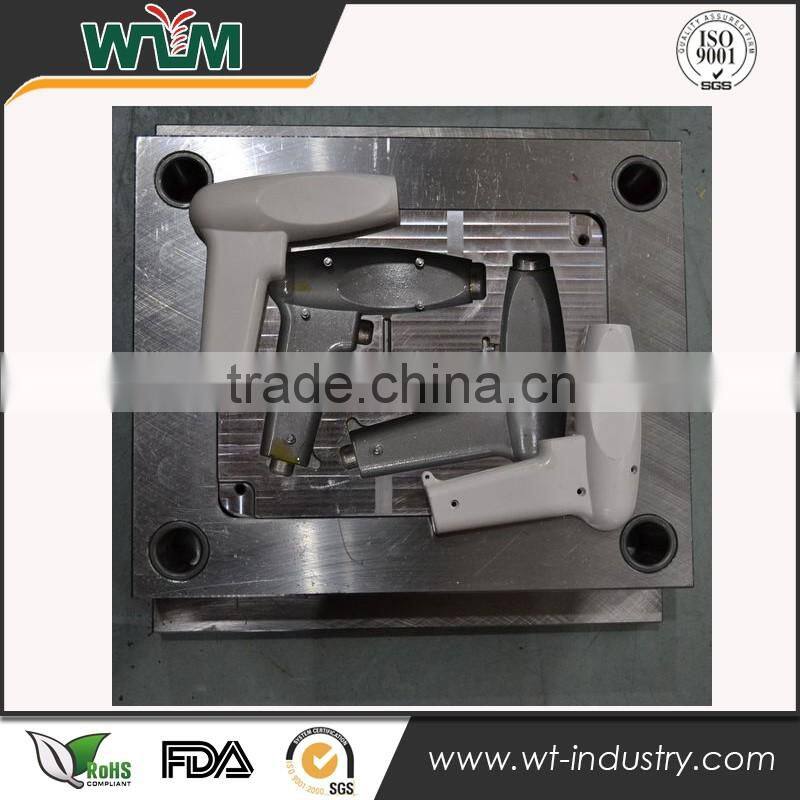 China Supplier Plastic Injection Mold For Laser Gun Cover &Rubber molding Factory