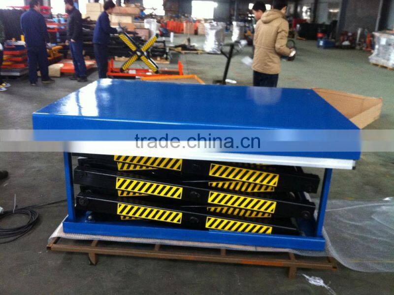 Four Scissor Lift Table 2000kg