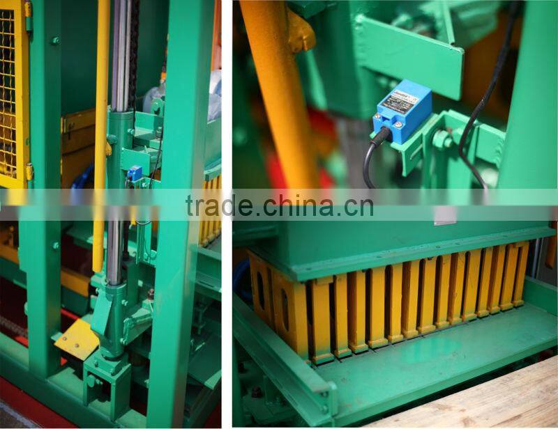 Low investment! PLC controller! Shenta QTJ4-18 automatic concrete block making machine price in india