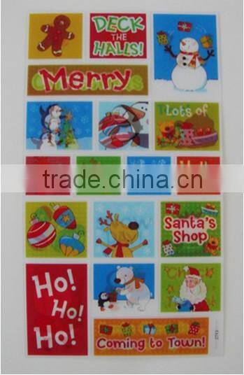3d lenticular christmas printing cards