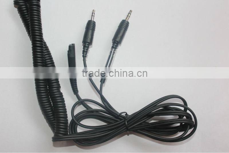 PLT Compatible PC QD Cable with 3.5mm jack