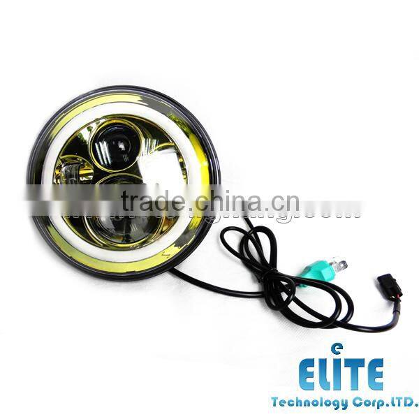 7'' head light led sealed beam for Jeep round headlight