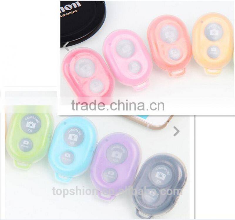 handheld monopad for iphone with mini bluetooth camera shutter