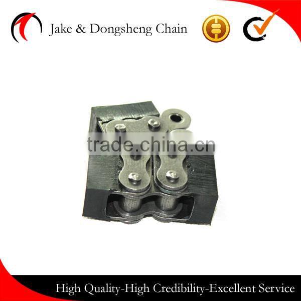 custome made machine equipment parts rubber conveyor chains