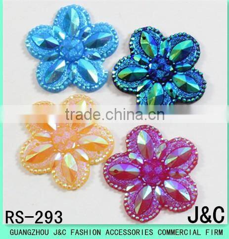 10 * 20 horse eye shape rose red Acrylic stone