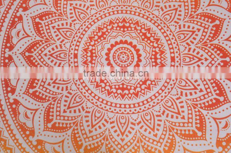 Ombre Queen Mandala Duvet Cover Indian Ethnic Doona Blanket Covers Boho Quilt Cover Throw Bedding