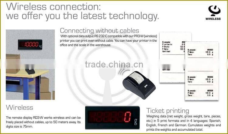 RABBIT-600 LCD 20 Digital Tares Memory Weighing Scales