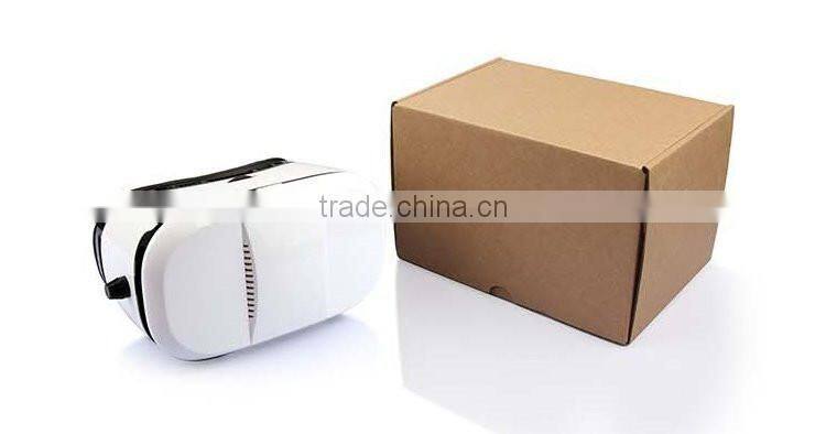 Head-Wearing 3D VR Box Virtual Reality 3D Media Player Glasses for 4 inch- 6 inch Smart Cell Phone