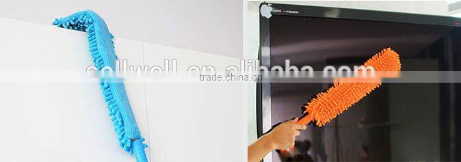 Microfiber flexible duster pp magic function duster