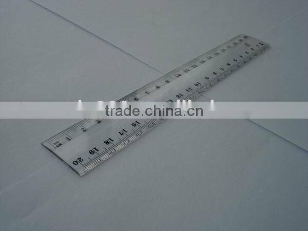 wholesale transparent 12' 30cm plastic ruler