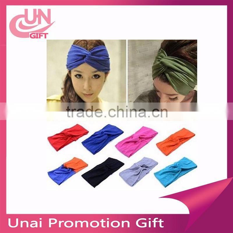 Fashion Korean Style Headscarf Elastic Scrunchy Headbands For Women Hair Accessories