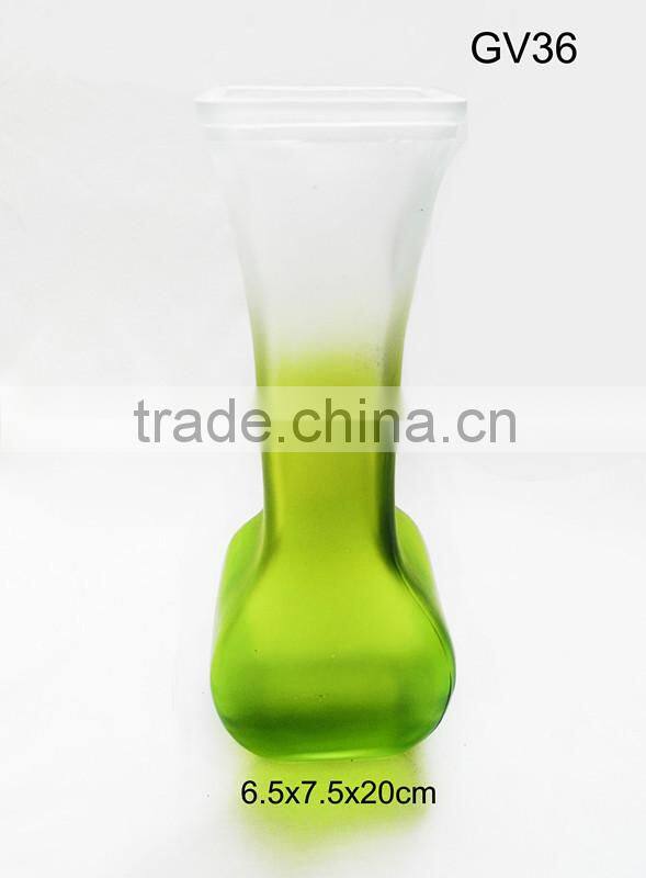 zibo wholesale home dacorate glass vase manufacturer