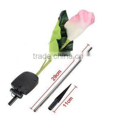 bright decorative solar powered lantern with led