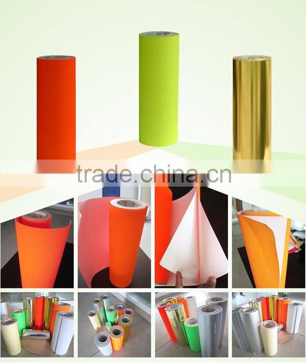 2015 wholesale adhesive fluorescent paper with different color