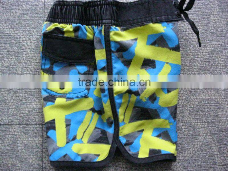 Funny 4 way stretch board shorts