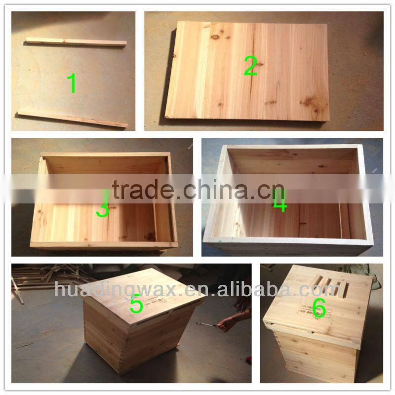 Factory source Pine wood bee hive frame