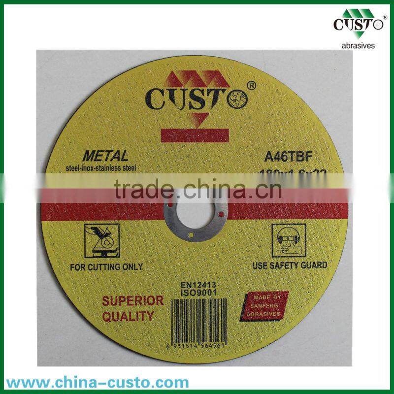 115x1.0x22.23mm ISO 9001 and MPA EN12413 T41super thin Cutting Wheel