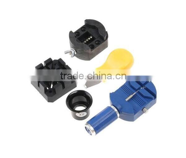 20 pcs Watch Horologe Repair Tool Kit Set With Opener Remover Wrench Screwdriver Watchband Link Pin Remover