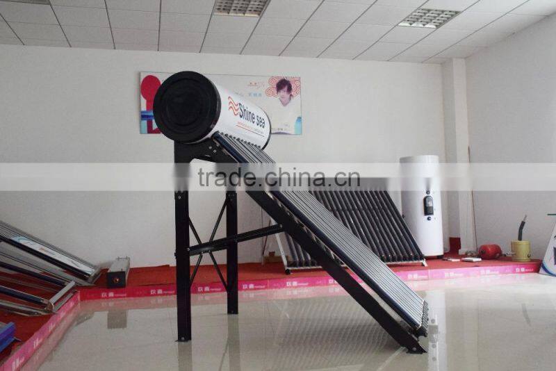 New style vacuum tubes pressurized solar water heater 150l calentador solar