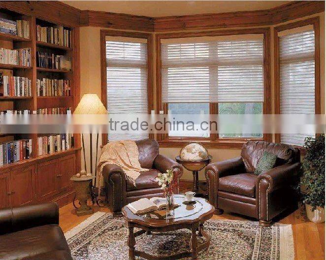 Reading Room White Color 2 Inch Shangri-la Blinds
