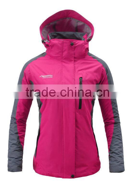 Windproof jacket womens polyester jacket