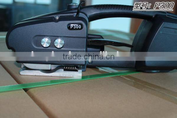 Portable Battery Powered Strapping Tool P300 for PET strap PP strap welding
