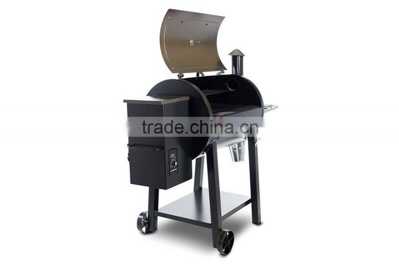 2016 Newest Barrel Wood Pellet Charcoal BBQ Smokers