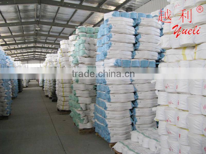 regenerated dyed fabric polyester organic waste knitting cotton yarn