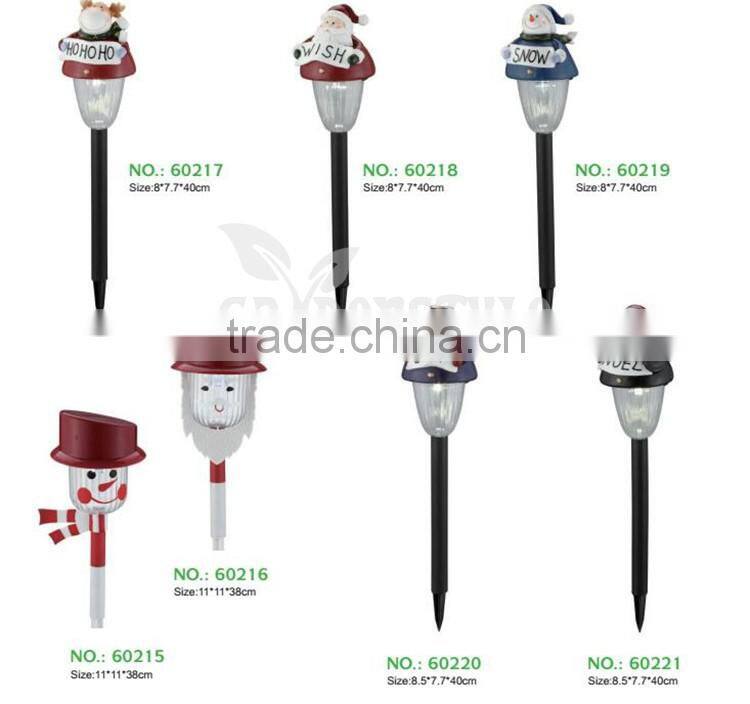 plastic solar garden led light party garden decoration light outdoor garden lgihts