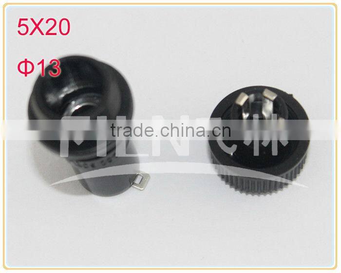 250VAC 10A black bakelite mini auto fuse holder for 5x20mm fuse