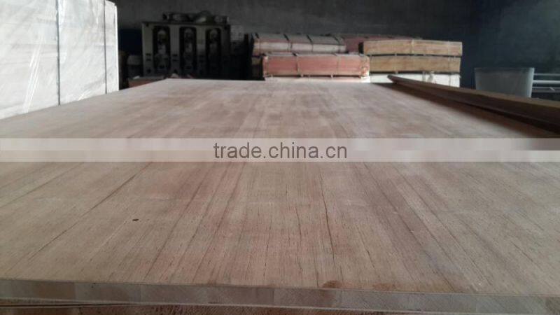 Natural teak blockboard for Mid East market