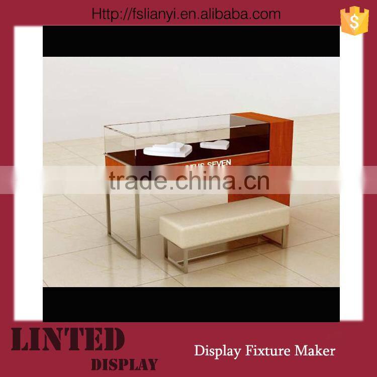 glass jewelry and watch display Cabinet