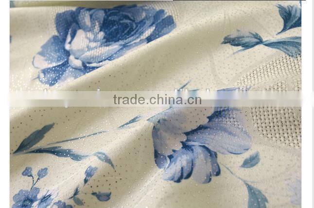 2015 hot sale printed designed No. 06 window curtains, made- up black out fabric in home or hotel