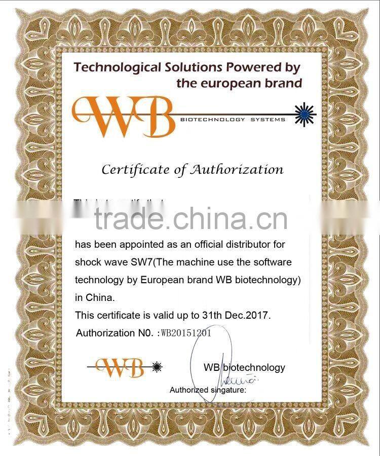 shock wave therapy equipment for chronic pain/shock wave machine