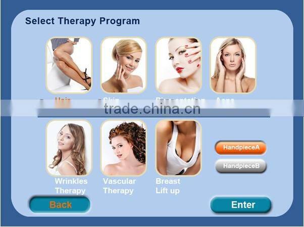 New arrival multifunction IPL cavitation RF for hair removal,body slimming skin tightening
