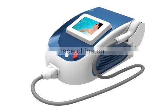 Portable 808nm Diode Laser Permanent Hair Removal Equipment For All Kinds of Skin